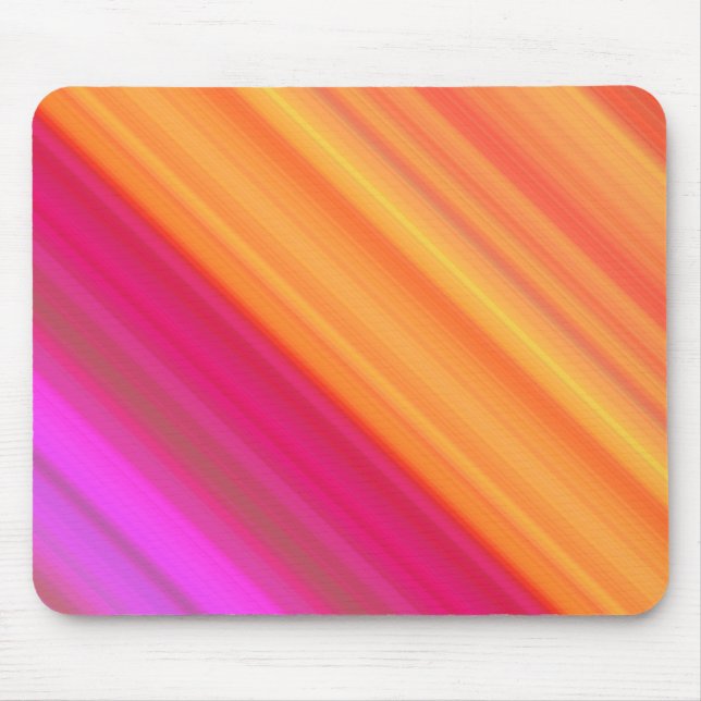 Heller Sommer-Sonnenuntergang Mousepad (Vorne)