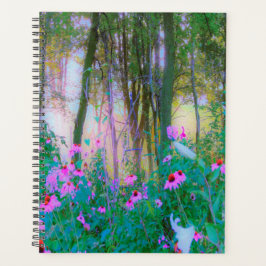 Heller Sonnenaufgang mit rosa Türmen in meinem Gar Planer