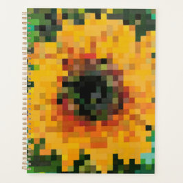 Heller Sonnenblumen-Planer Planer