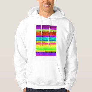 Heller Streifen Hoodie