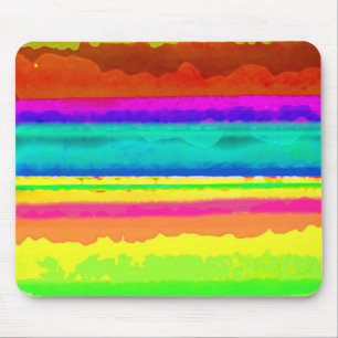 Heller Streifen Mousepad
