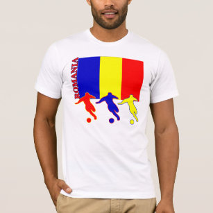 Heller T - Shirt Fußball-Rumäniens