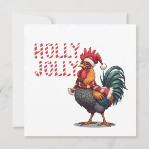 Heller und Festlicher Hahn Weihnachten