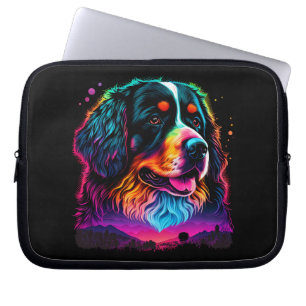 Heller und schöner Berner Hund Laptopschutzhülle
