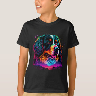 Heller und schöner Berner Hund T-Shirt