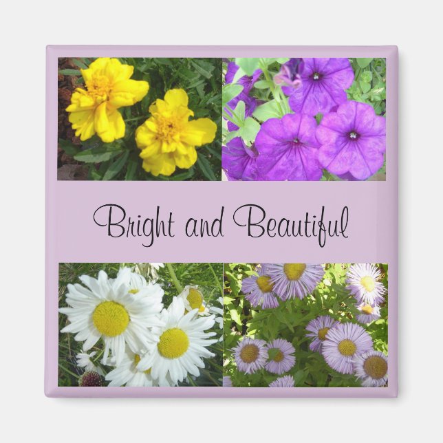 Heller und schöner Gartenschmuck Magnet (Vorne)