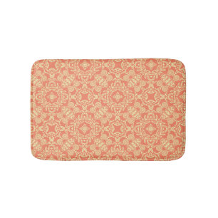 Heller, warmer Hintergrund im Vintagen Stil. Badematte