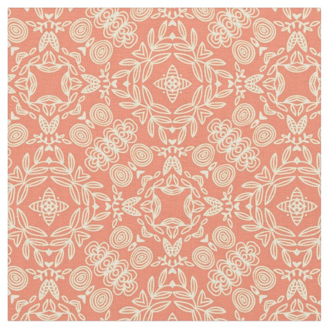 Heller warmer Hintergrund in der Vintagen Art Stoff (Nahaufnahme)