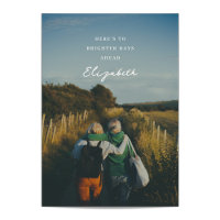 Hellere Tage vor uns werden bald gut