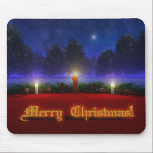 Helleres Visions-Weihnachten Mousepad
