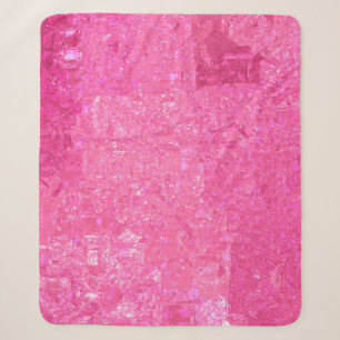 Helles, abstraktes Mosaik-Rosa Hintergrund mit Gla Sherpadecke