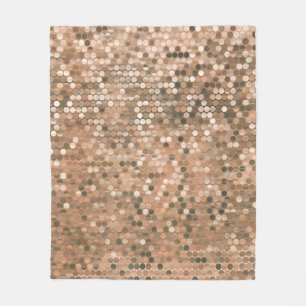 Helles abstraktes Mosaik Vintager Hintergrund mit Fleecedecke