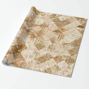 Helles abstraktes Mosaikmuster Geschenkpapier