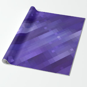 Helles abstraktes Mosaikviolett mit Glos Geschenkpapier