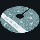 Helles Aquamarines Green Winter White Bird Blumenm Polyester Weihnachtsbaumdecke<br><div class="desc">Atemberaubende aquamarine, dunkelgrüne und winterweiße Vögel und Blume Muster für Winter- und Weihnachtsferien. Einzigartige, elegante und stilvolle Weihnachtsblumenmotive machen Ihren Urlaub fröhlich und festlich. Einzigartige, elegante und stilvolle Weihnachtsblumenmotive, um Ihren Urlaub glücklich zu machen. "aquamarines, grünes Blumenmuster", "elegante Wintervogelmuster", "lustige festliche Blume und Vögel", "Happy Ferien Snow Print", "stilvolle Weihnachtscamouflage",...</div>