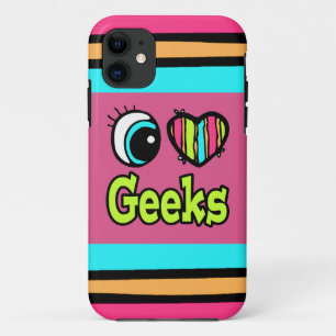 Helles Auge Herz I Liebe Geeks Case-Mate iPhone Hülle