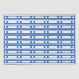 Helles Blau Knochen Einlegearbeit Rand Punkte Deco Seidenpapier