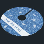 Helles Blau und Winter Weiße Vögel Blumenmuster Polyester Weihnachtsbaumdecke<br><div class="desc">Atemberaubende hellblaue und winterweiße Vögel und Blume Muster für die Winter- und Weihnachtsferien. Einzigartige, elegante und stilvolle Weihnachtsblumenmotive machen Ihren Urlaub fröhlich und festlich. Einzigartige, elegante und stilvolle Weihnachtsblumenmotive, um Ihren Urlaub glücklich zu machen. "dunkelblaues Blumenmuster", "elegante Wintervogelmuster", "lustige festliche Blume und Vögel", "Happy Ferien Snow Print", "stilvolle Weihnachtscamouflage", "Weihnachtsgeist...</div>