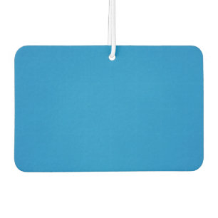 Helles Cerulean Blue mit griny Textur Autolufterfrischer