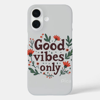 Helles Design iPhone 16 Hülle