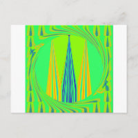 Helles Design Edgy Geometrie Neon Muster