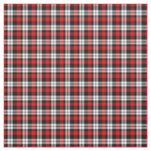 Helles, dunkles, Schwarz-weißes Tartan-Quadrat-Mu Stoff