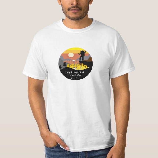 Helles Engel-Wandergebiet T-Shirt (Vorderseite)