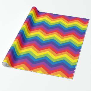 Helles, farbenfrohes Faun-Regenbogenfarbenes Wrapp Geschenkpapier