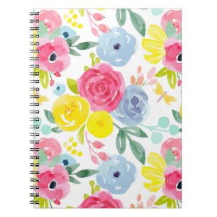 Helles, farbiges Muster Notizblock