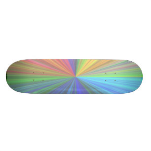Helles farbiges Skateboard