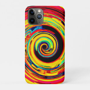 Helles, farbiges Spiralmuster Case-Mate iPhone Hülle