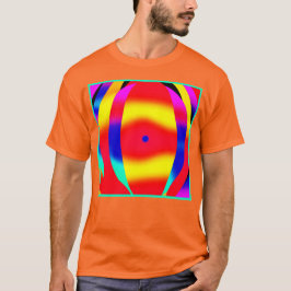 Helles, farbiges und feines Design T-Shirt