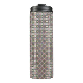 Helles geometrisches Design Thermosbecher