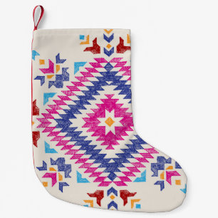 Helles, handGezeichnet Tribal Design Element. Kleiner Weihnachtsstrumpf