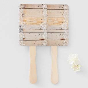 Helles Holzpaneel mit weißer Leiste Fächer