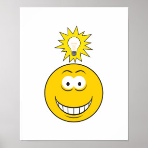 Helles Ideengefühl Poster