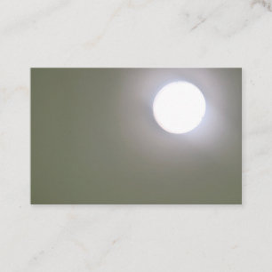 Helles Licht der Visitenkarte