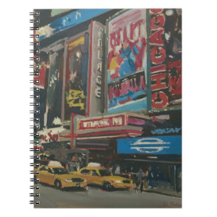 Helles Licht-Times Square 2012 Notizblock