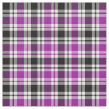 Helles Lila, Kariertes Schwarzweiß-Muster