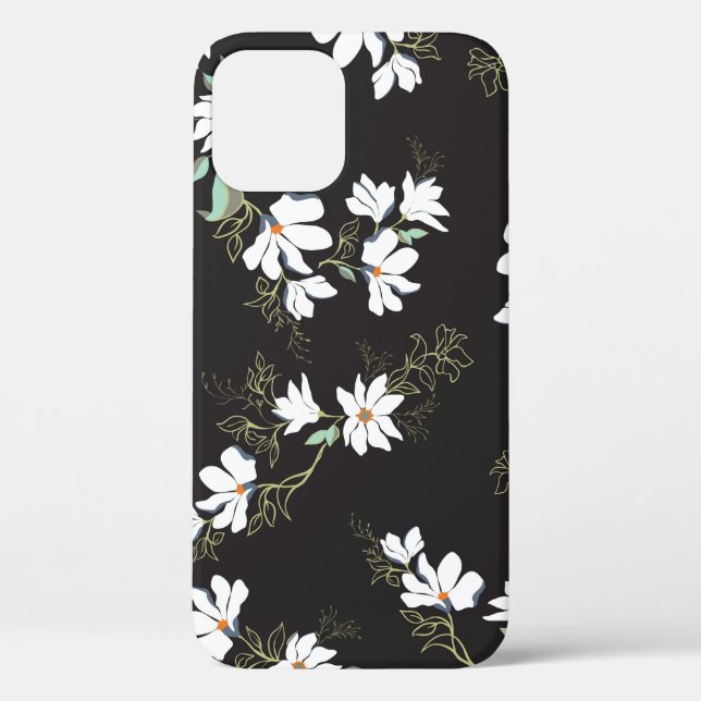Helles Magnolia Nahtloses Muster Case-Mate iPhone Hülle (Rückseite)