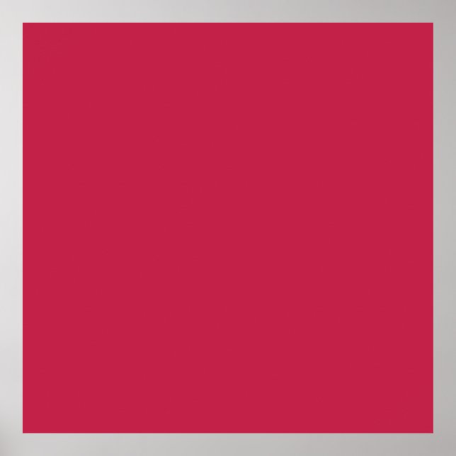 Helles Maroon (Vollfarbe) Poster (Vorne)