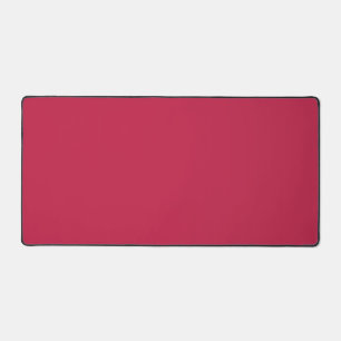 Helles Maroon (Vollfarbe) Schreibtischunterlage