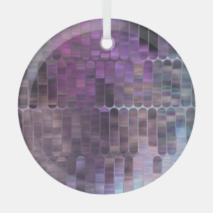 Helles Mosaik: mehrfarbiges, glänzendes Abstrakt. Ornament Aus Glas