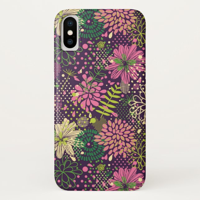 Helles Muster Case-Mate iPhone Hülle (Rückseite)