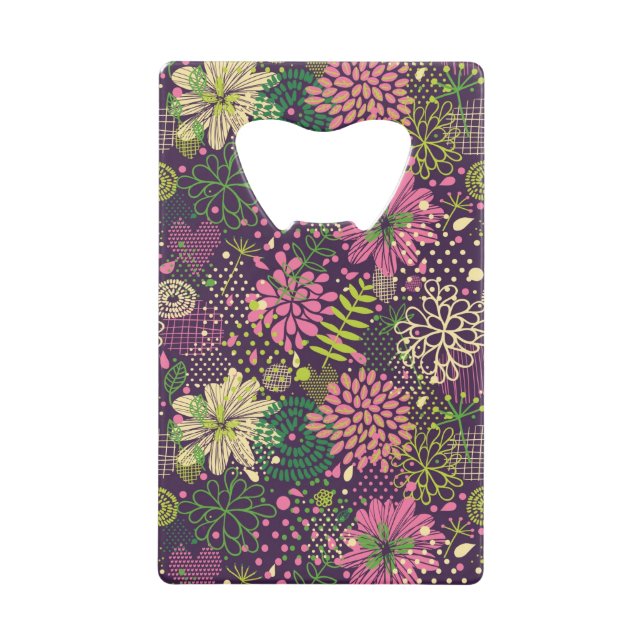 Helles Muster Geldbeutel Flaschenöffner (Vorderseite)