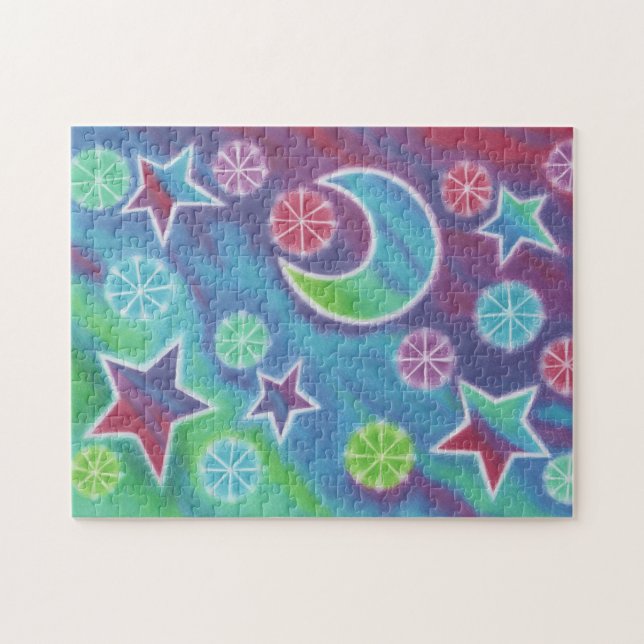 Helles Nachtpuzzle Puzzle (Horizontal)