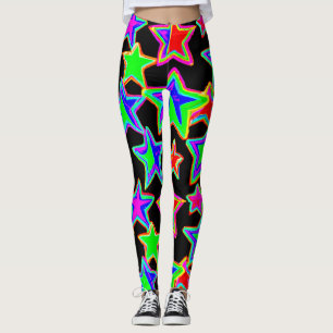 Helles Neon Starlight Muster Leggings