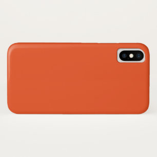 Helles Orange Minimalistisches Einheitliches Hinte Case-Mate iPhone Hülle