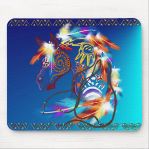 Helles Pferd Mousepad
