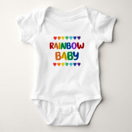 Helles "Rainbow Baby" Design Baby Bodysuit Strampler